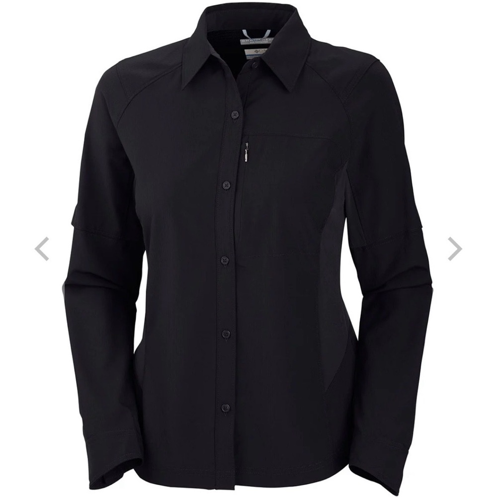Columbia Women's Black Button-Down Shirt